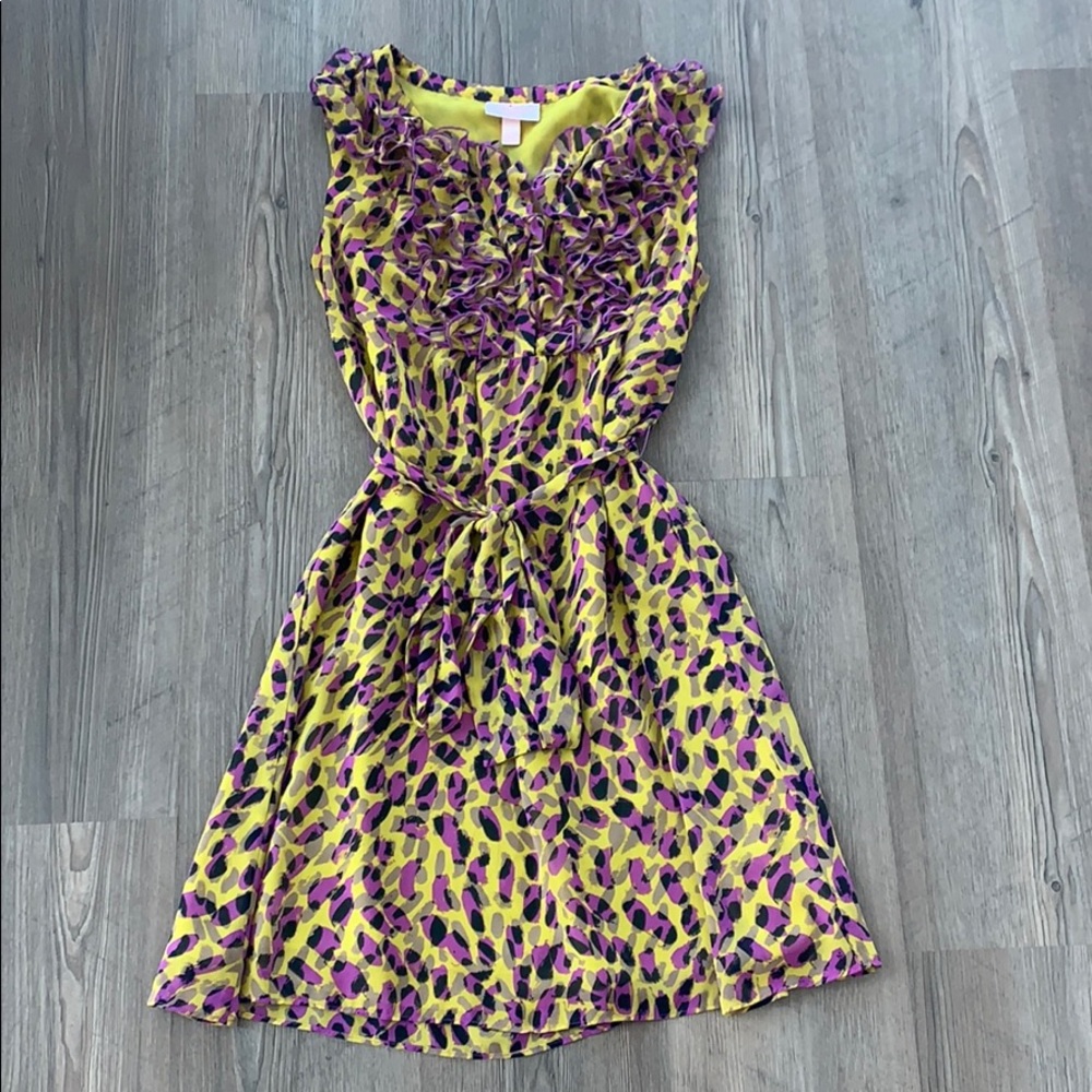 matthew williamson for impulse cheetah dress small